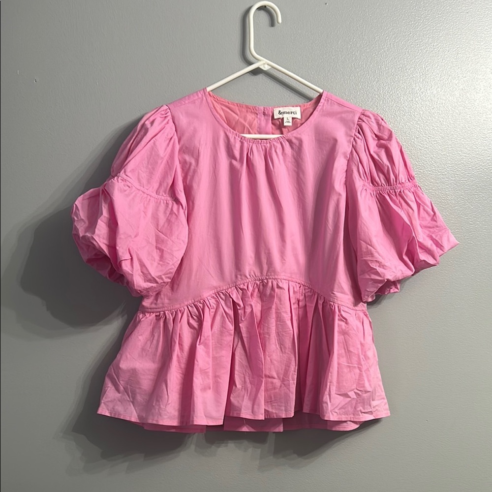 Women's Pink Blouse by A New Day